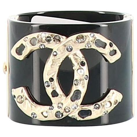 bracelet chanel noir